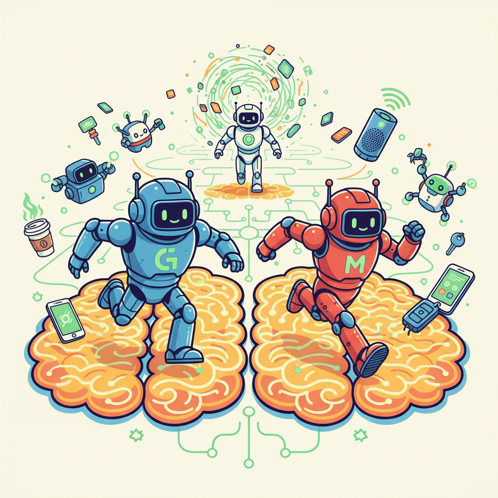 Google und Meta jagen OpenAI mit Alltags-Agenten