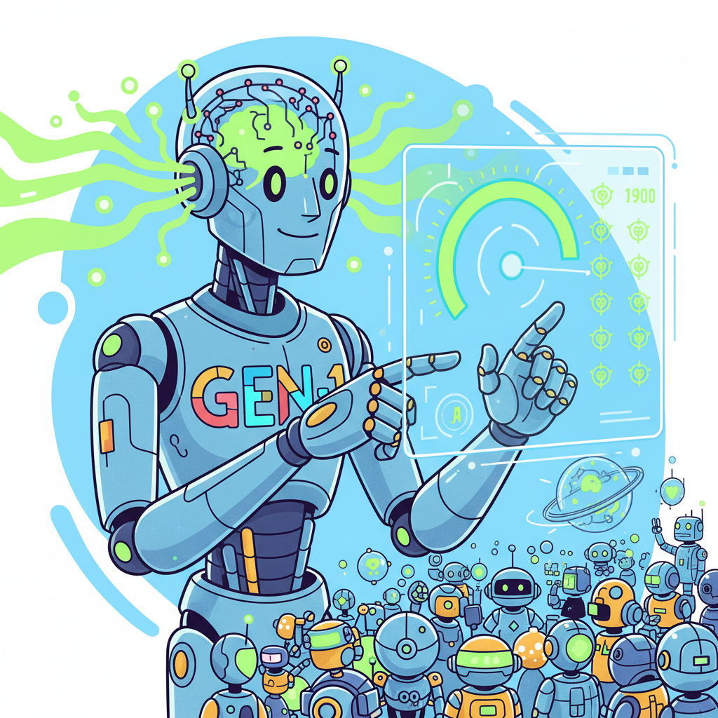 Roboter-KI GEN-1 schafft 99 Prozent Trefferquote