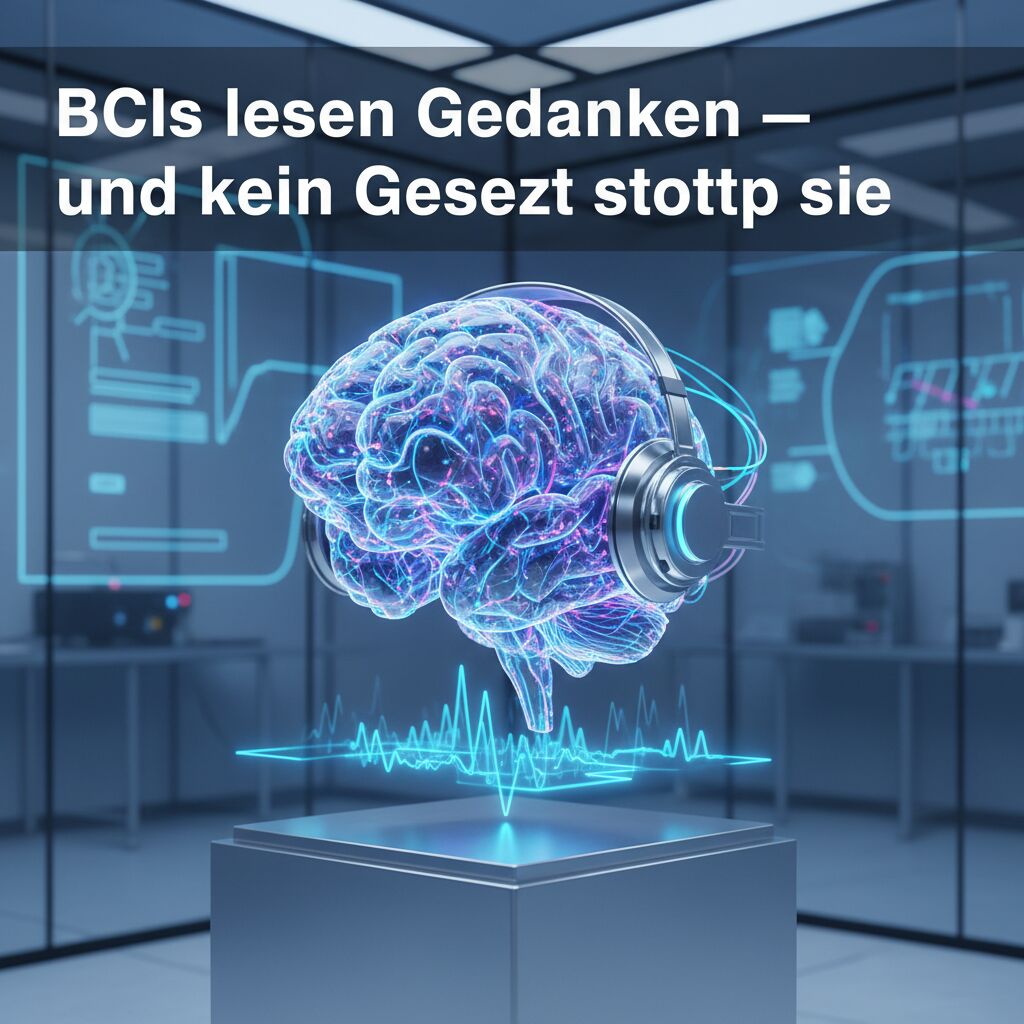 BCIs lesen Gedanken — und kein Gesetz stoppt sie