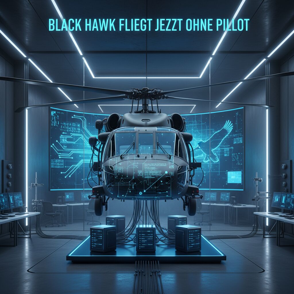 Black Hawk fliegt jetzt ohne Pilot