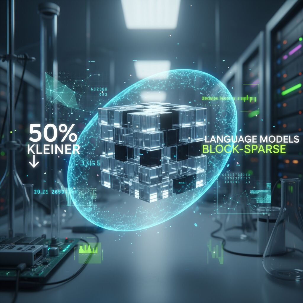 Block-Sparse macht Language Models 50% kleiner