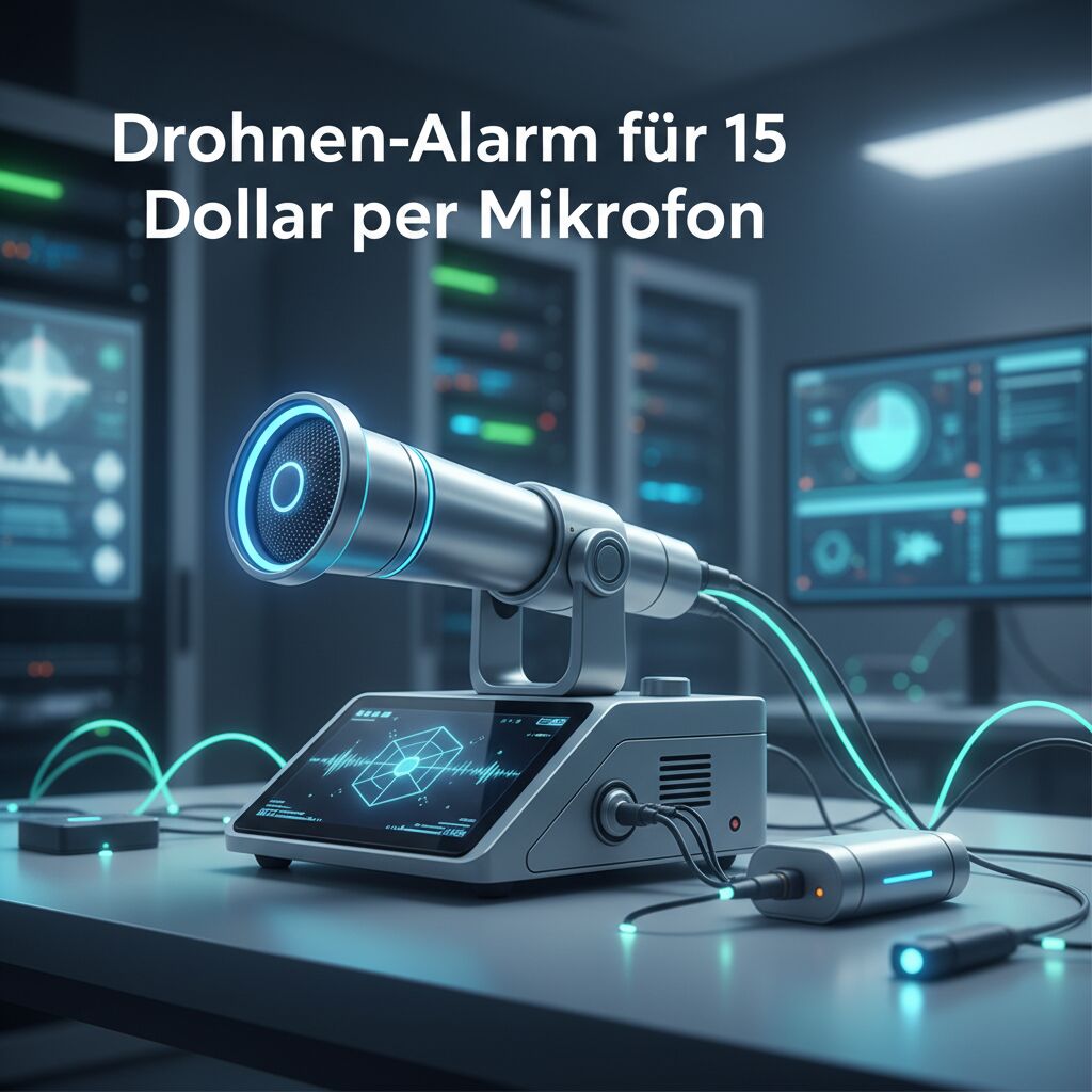 Drohnen-Alarm für 15 Dollar per Mikrofon