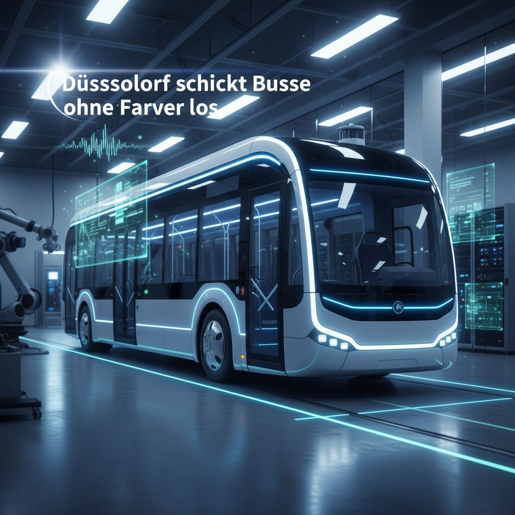 Düsseldorf schickt Busse ohne Fahrer los