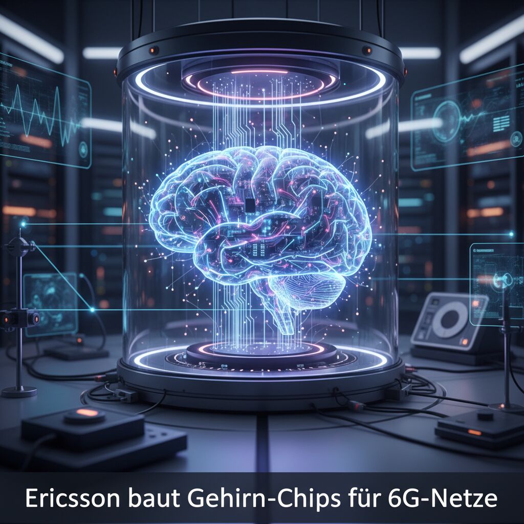 Ericsson baut Gehirn-Chips für 6G-Netze