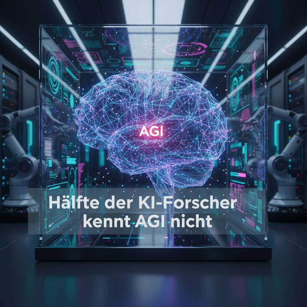 Hälfte der KI-Forscher kennt AGI nicht
