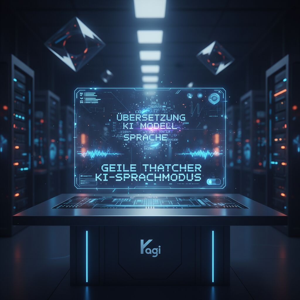 Kagi übersetzt jetzt in "geile Thatcher"