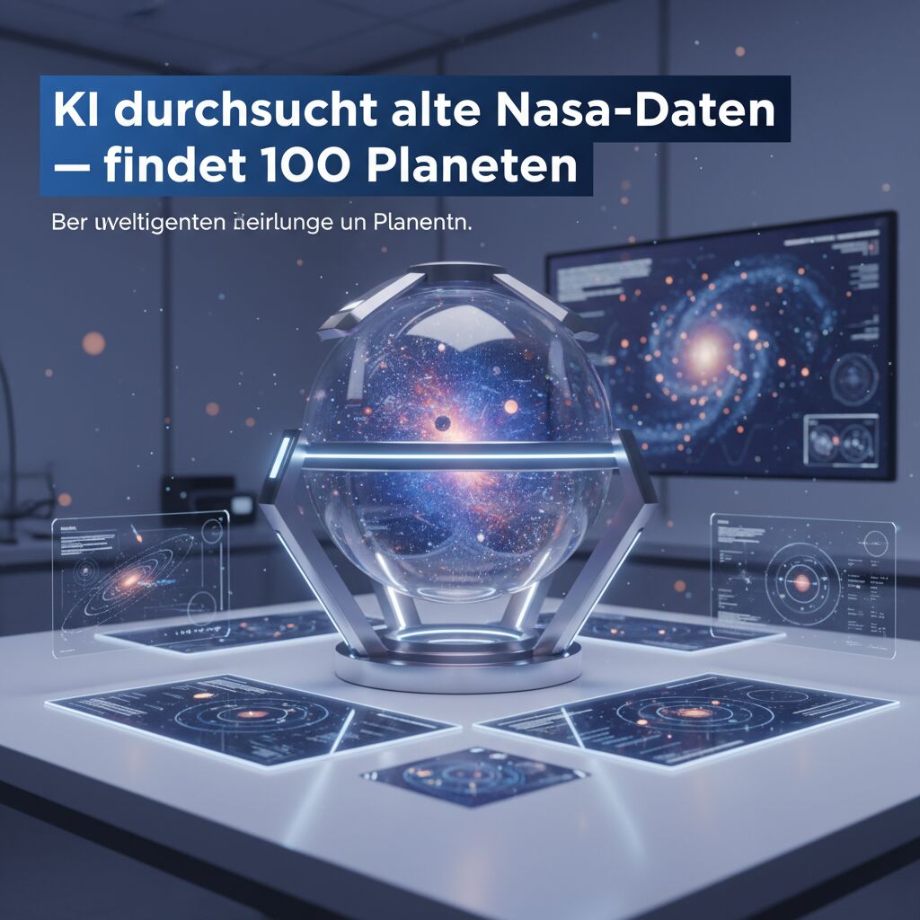 KI durchsucht alte Nasa-Daten — findet 100 Planeten