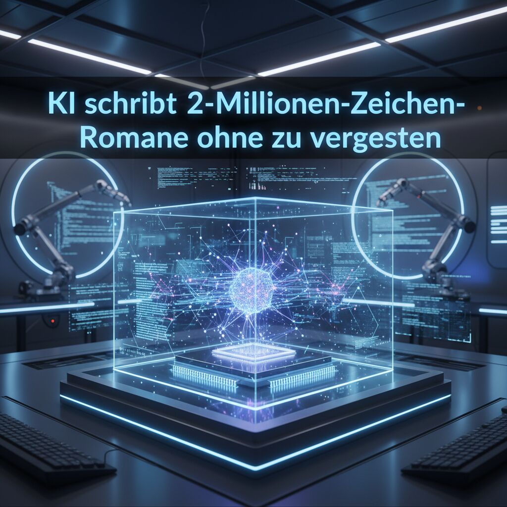 KI schreibt 2-Millionen-Zeichen-Romane ohne zu vergessen
