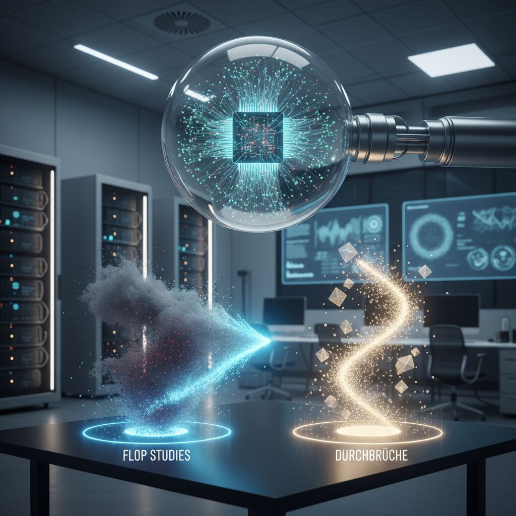 KI soll Flop-Studien von Durchbrüchen trennen