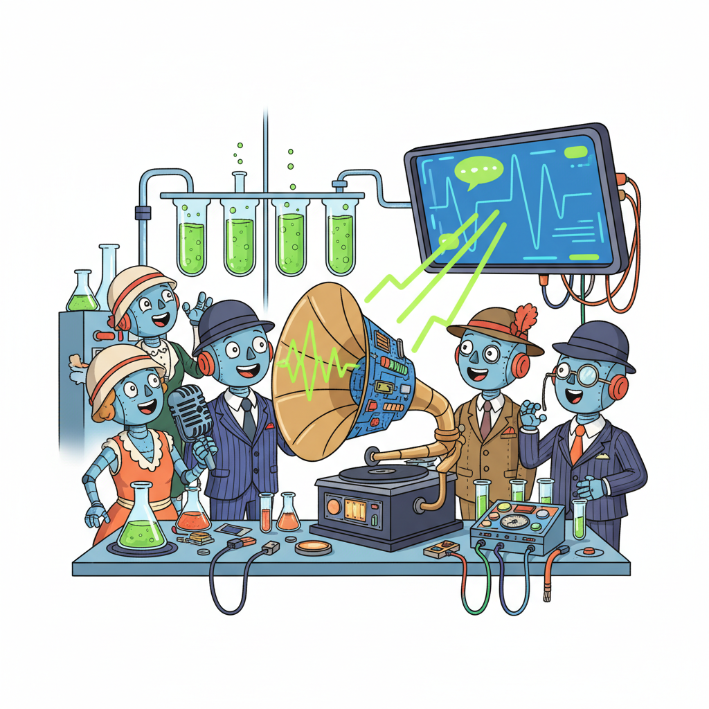 KI spricht jetzt wie 1930