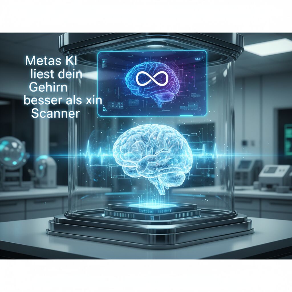 Metas KI liest dein Gehirn besser als ein Scanner