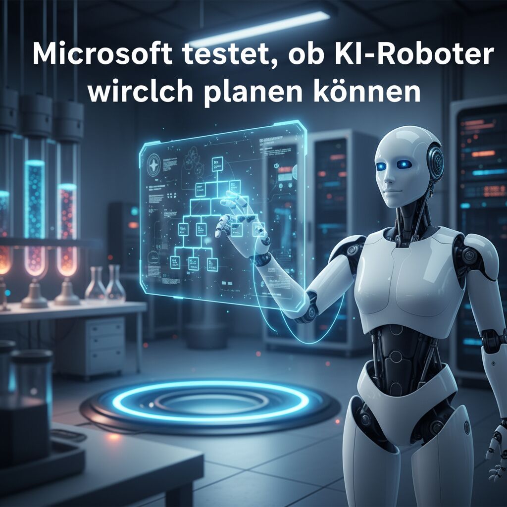 Microsoft testet, ob KI-Roboter wirklich planen können