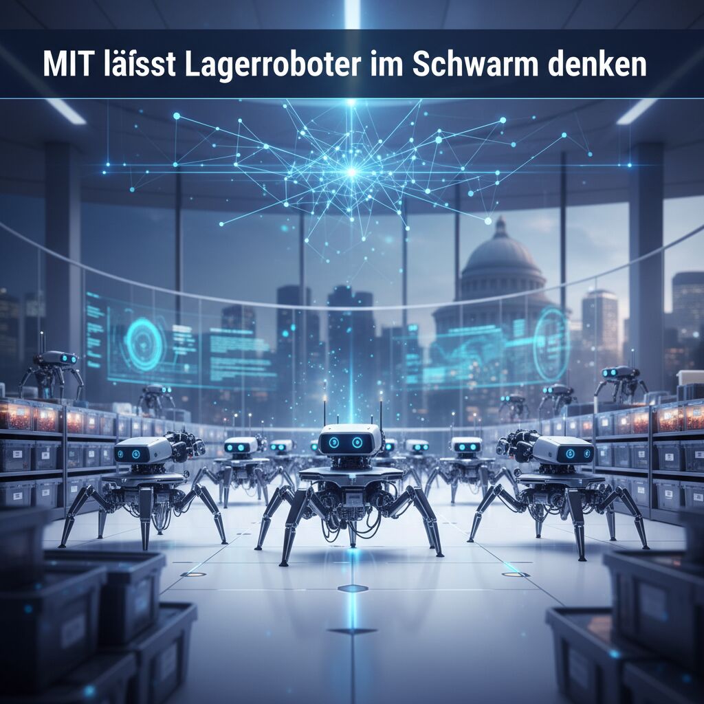 MIT lässt Lagerroboter im Schwarm denken