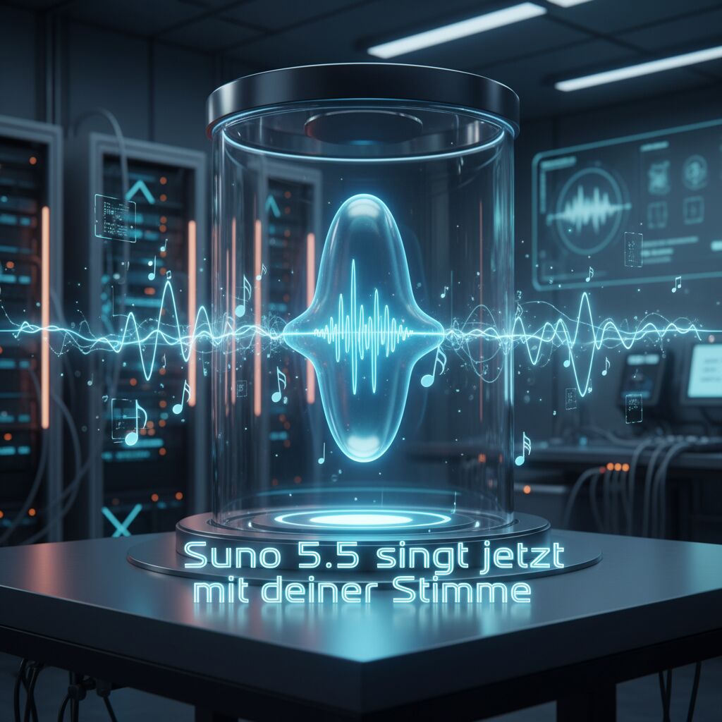 Suno 5.5 singt jetzt mit deiner Stimme