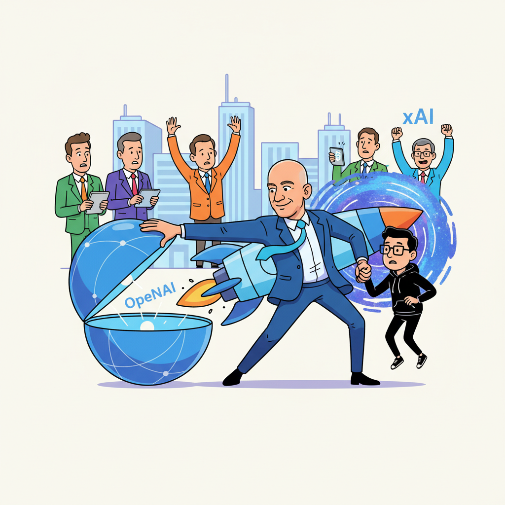 Bezos schnappt sich xAI-Gründer von OpenAI