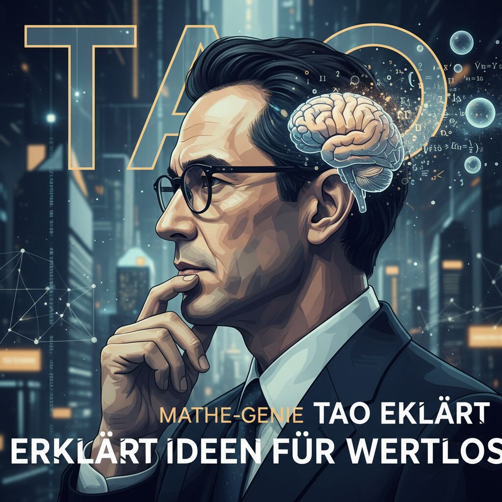 Mathe-Genie Tao erklärt Ideen für wertlos