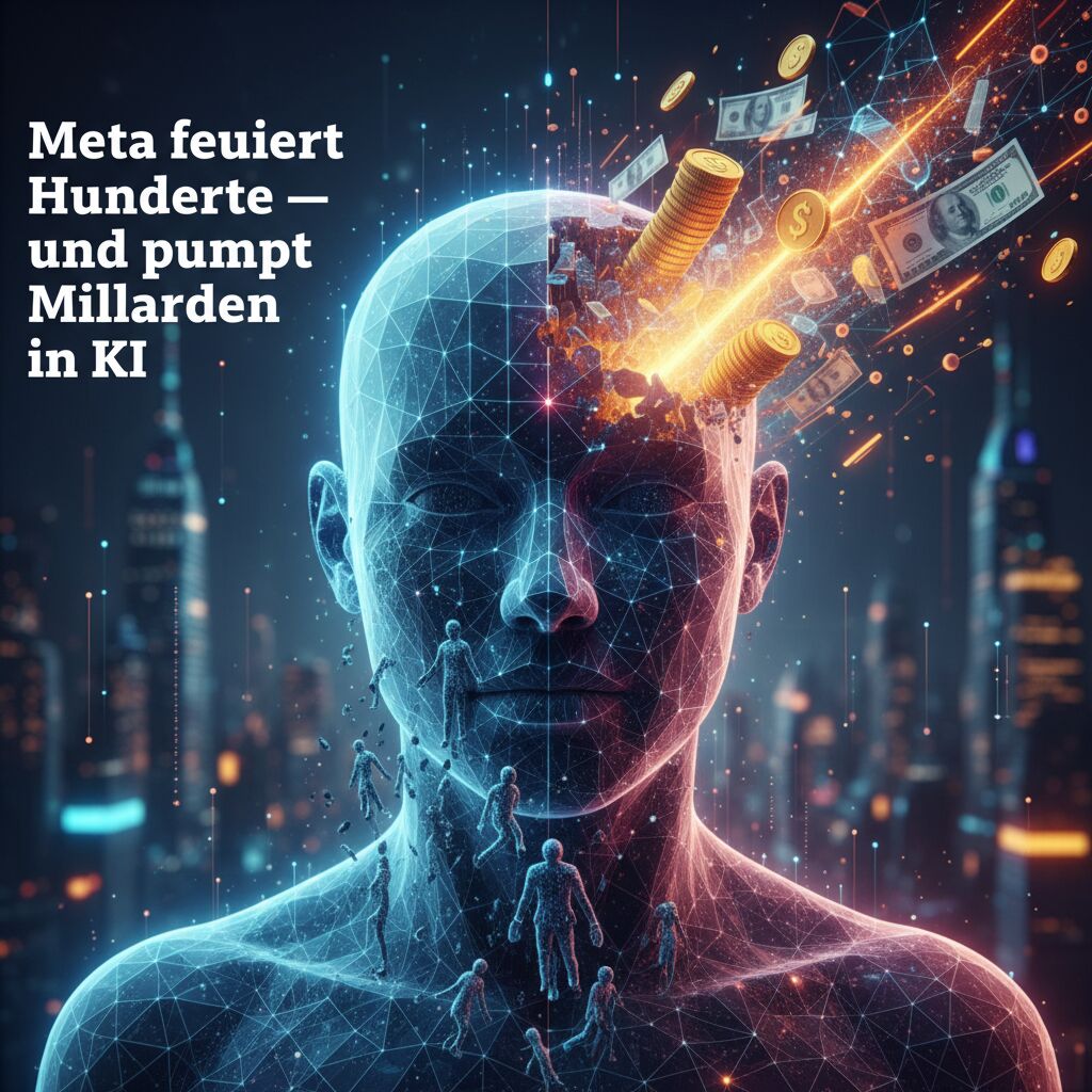 Meta feuert Hunderte — und pumpt Milliarden in KI