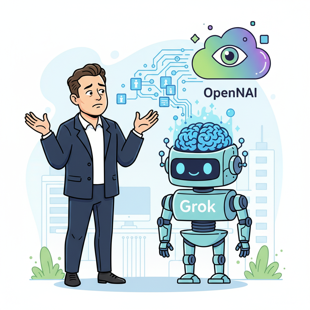 Musk gesteht: Grok wurde mit OpenAI-Daten trainiert