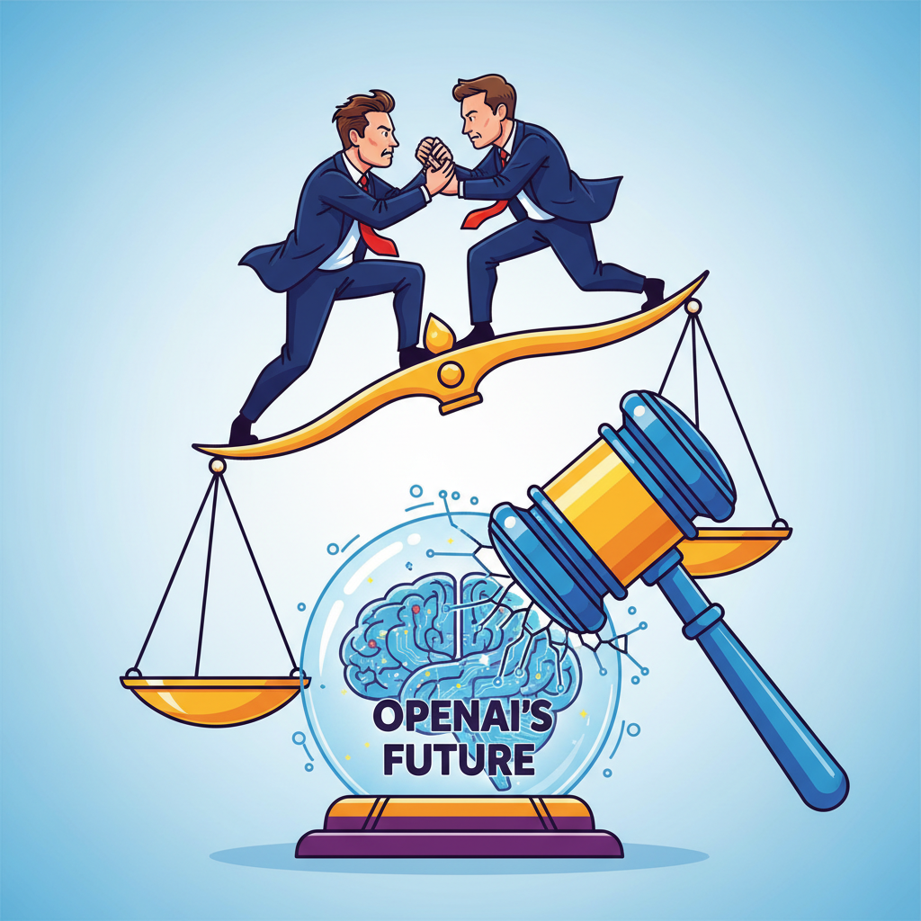 Musk verklagt Altman — OpenAIs Zukunft vor Gericht