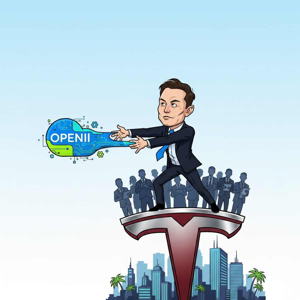 Musk wollte OpenAI komplett zu Tesla schlucken