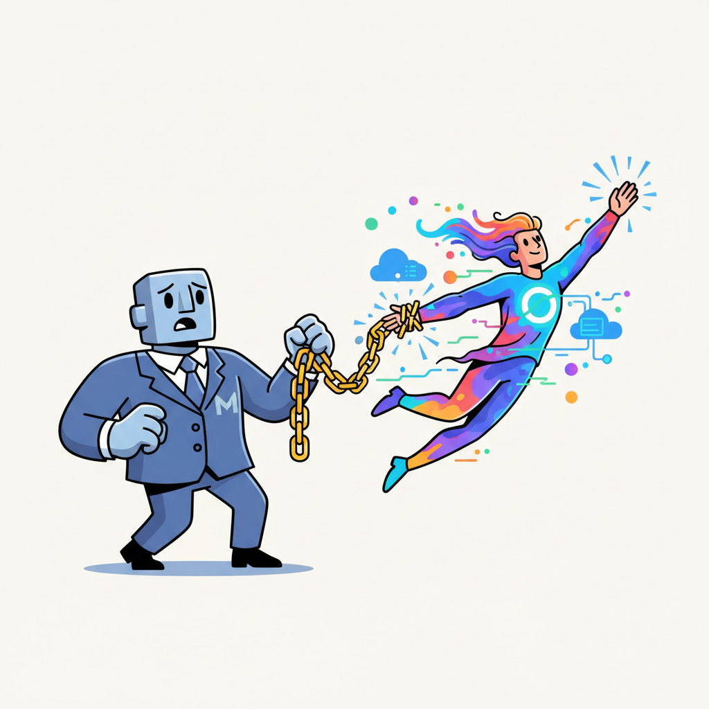 OpenAI befreit sich aus Microsofts goldener Leine