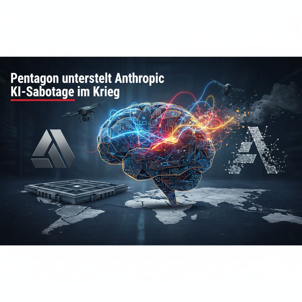Pentagon unterstellt Anthropic KI-Sabotage im Krieg