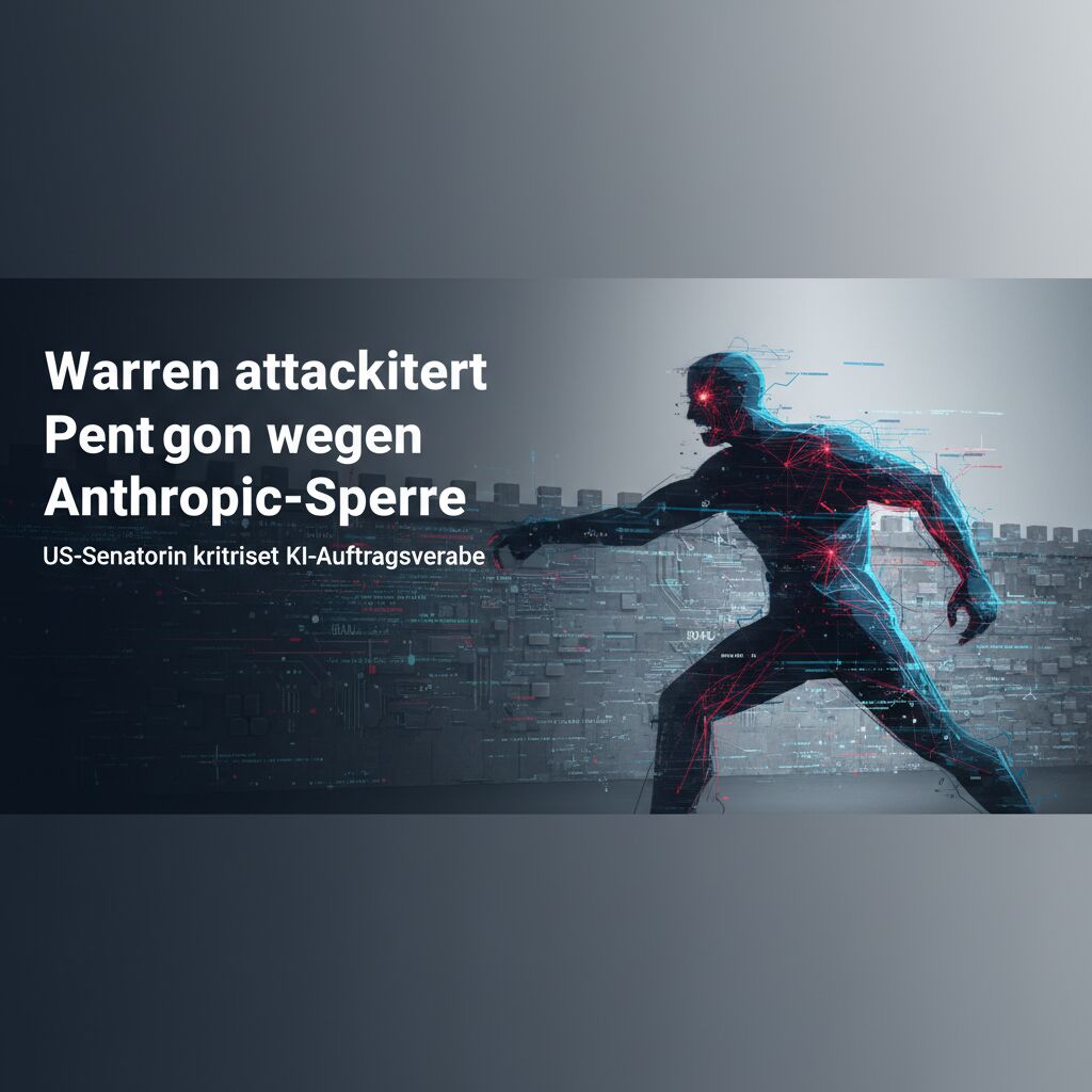 Warren attackiert Pentagon wegen Anthropic-Sperre