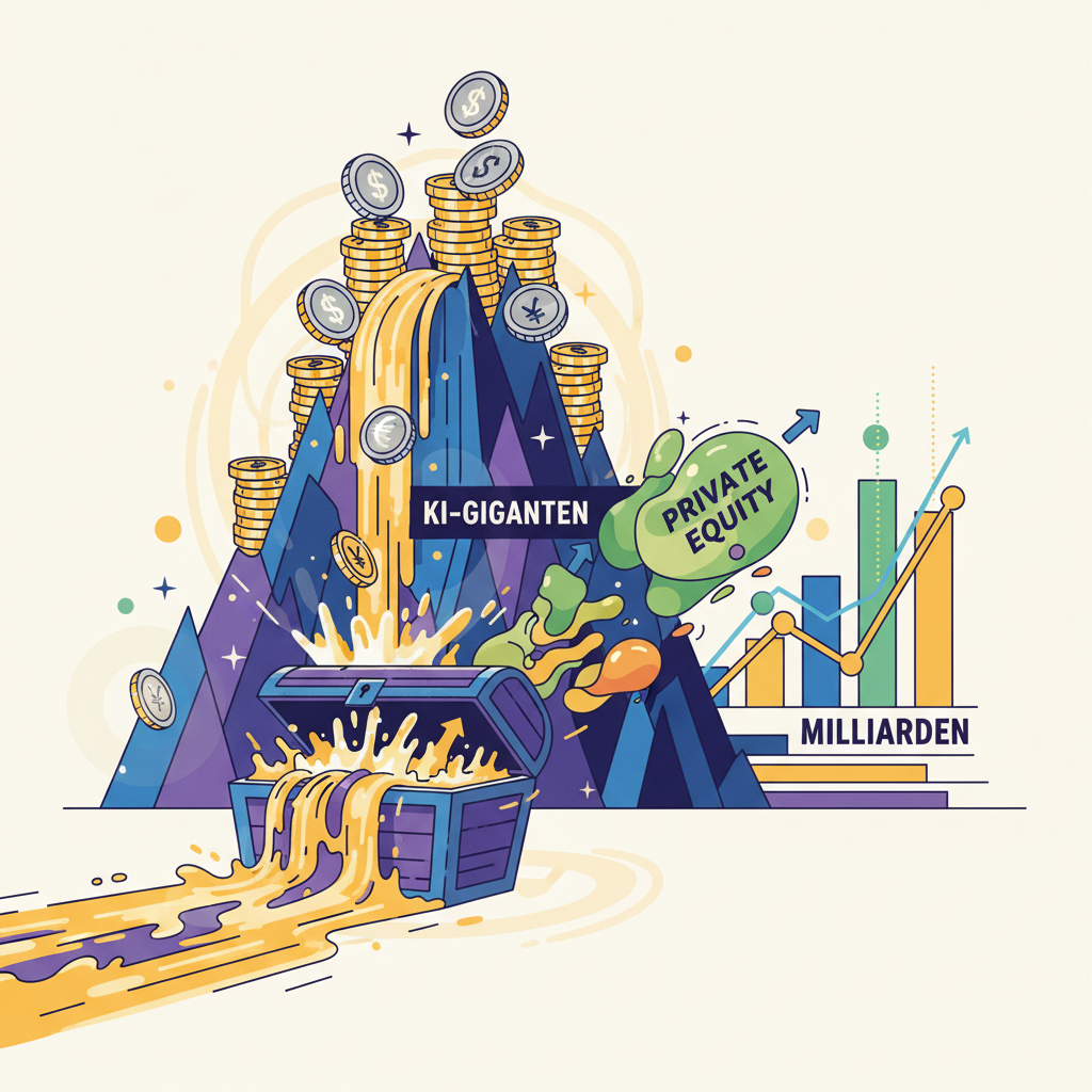 KI-Giganten kassieren Milliarden von Private Equity