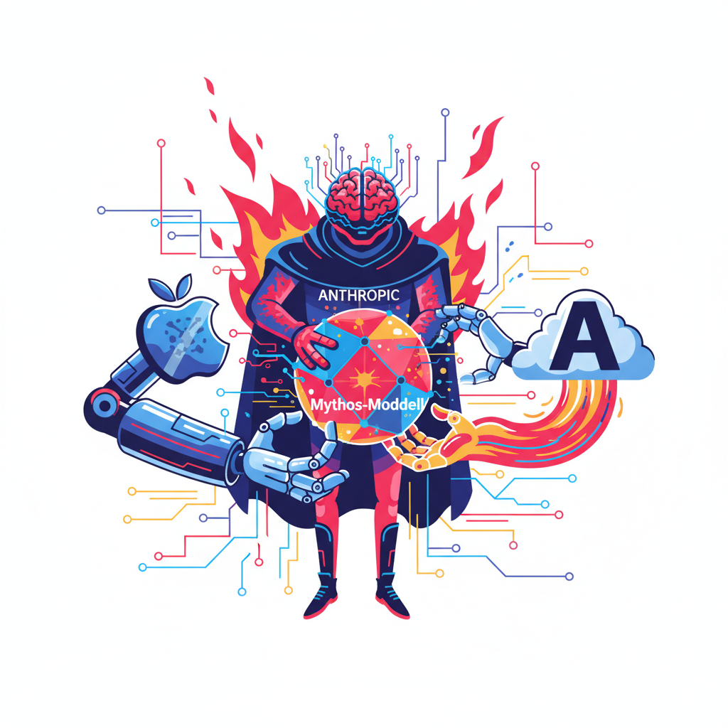 Anthropic gibt Apple und Amazon sein Mythos-Modell