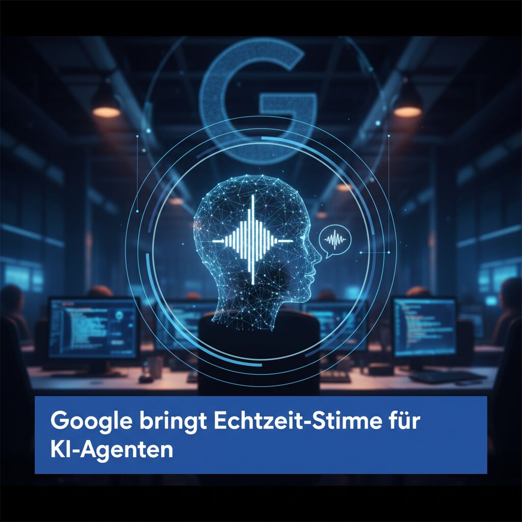 Google bringt Echtzeit-Stimme für KI-Agenten
