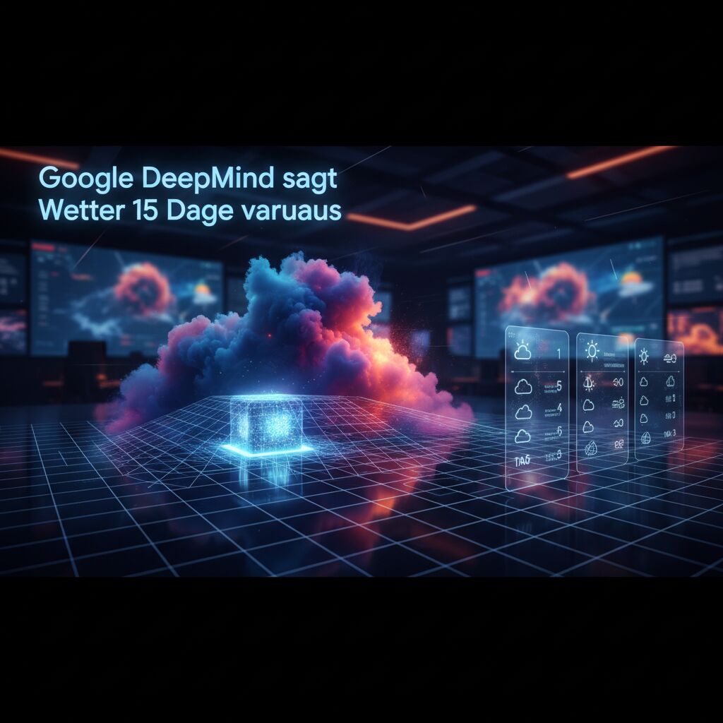 Google DeepMind sagt Wetter 15 Tage voraus