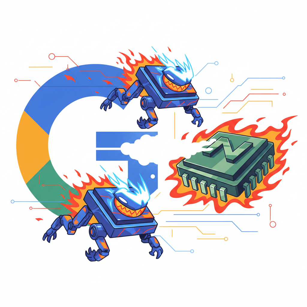 Google greift Nvidia mit zwei neuen KI-Chips an