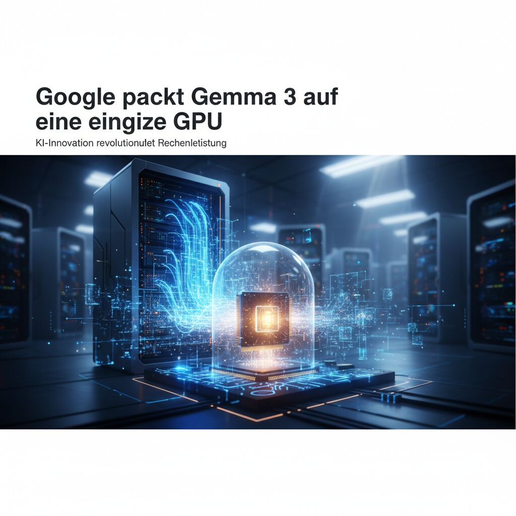 Google packt Gemma 3 auf eine einzige GPU