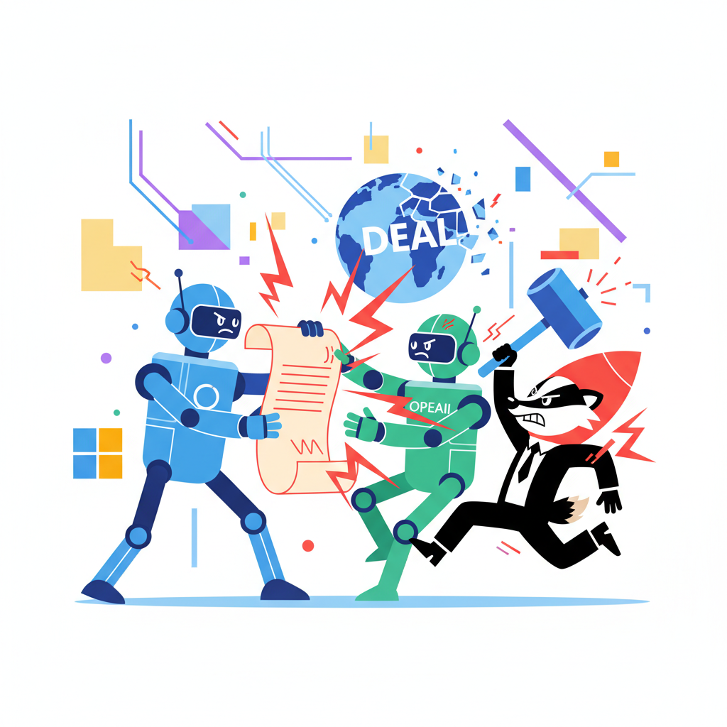 Microsoft und OpenAI schreiben Deal um — Musk klagt