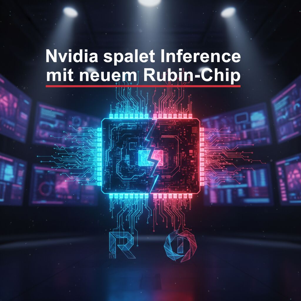 Nvidia spaltet Inference mit neuem Rubin-Chip