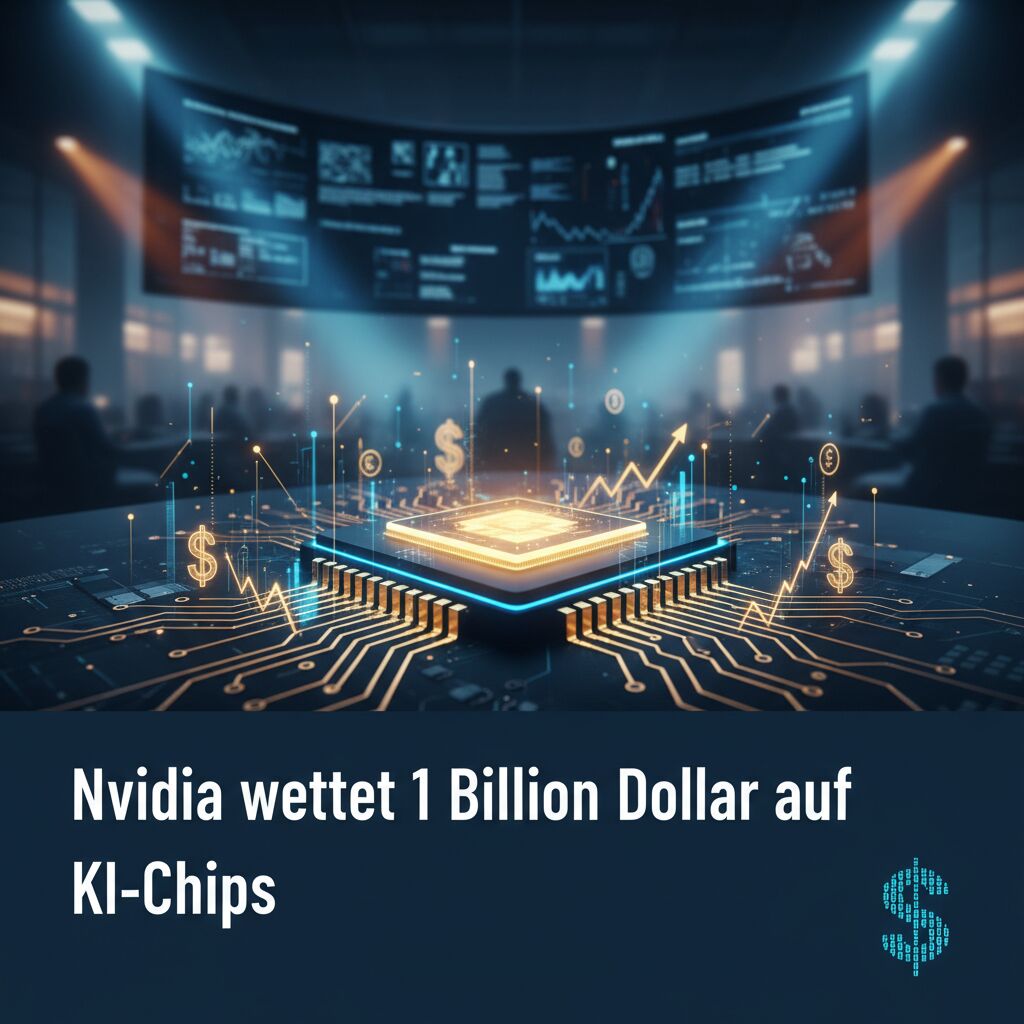 Nvidia wettet 1 Billion Dollar auf KI-Chips
