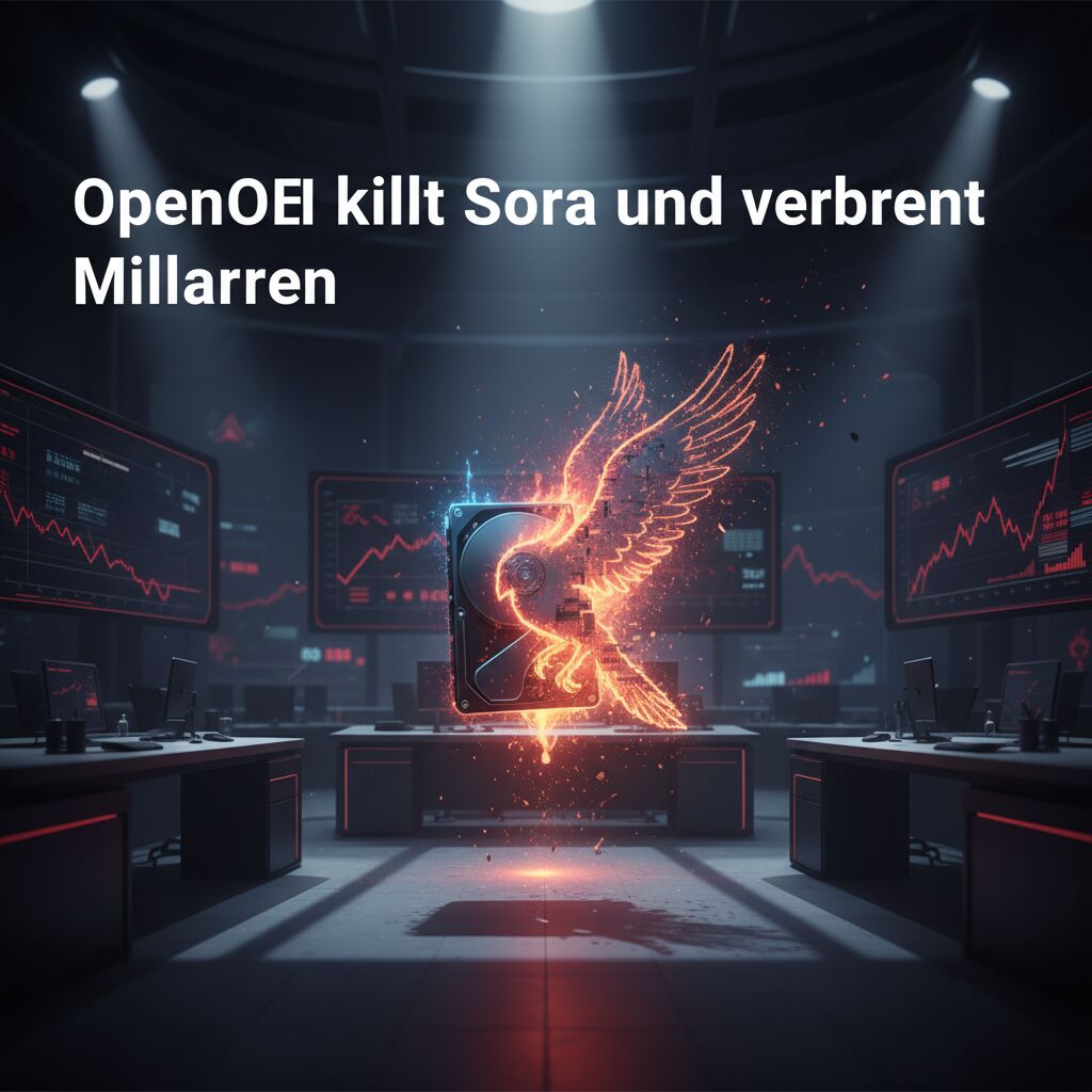 OpenAI killt Sora und verbrennt Milliarden