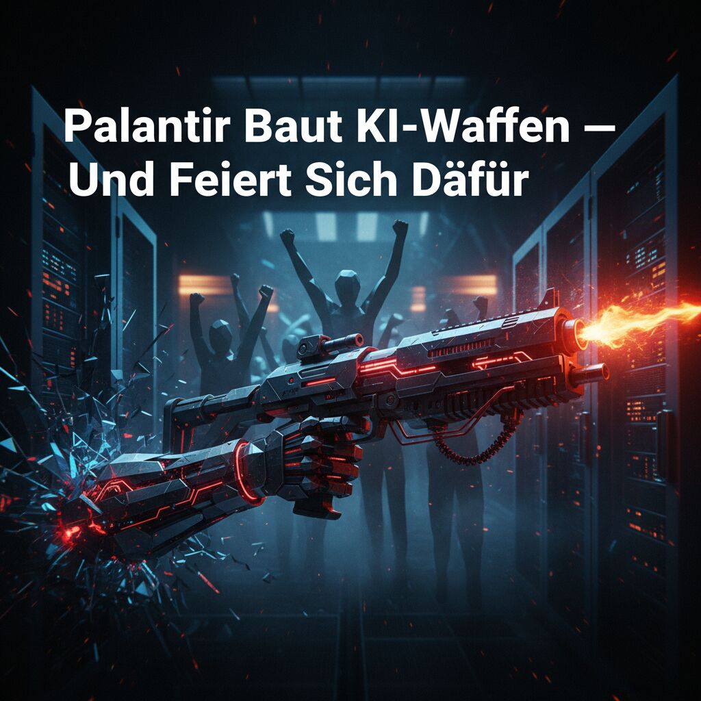 Palantir Baut KI-Waffen — Und Feiert Sich Dafür