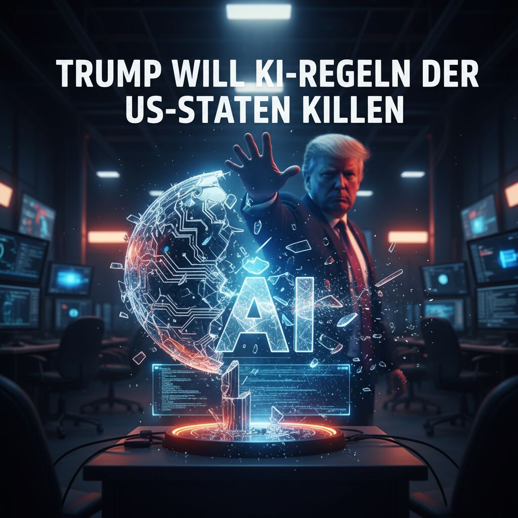 Trump will KI-Regeln der US-Staaten killen
