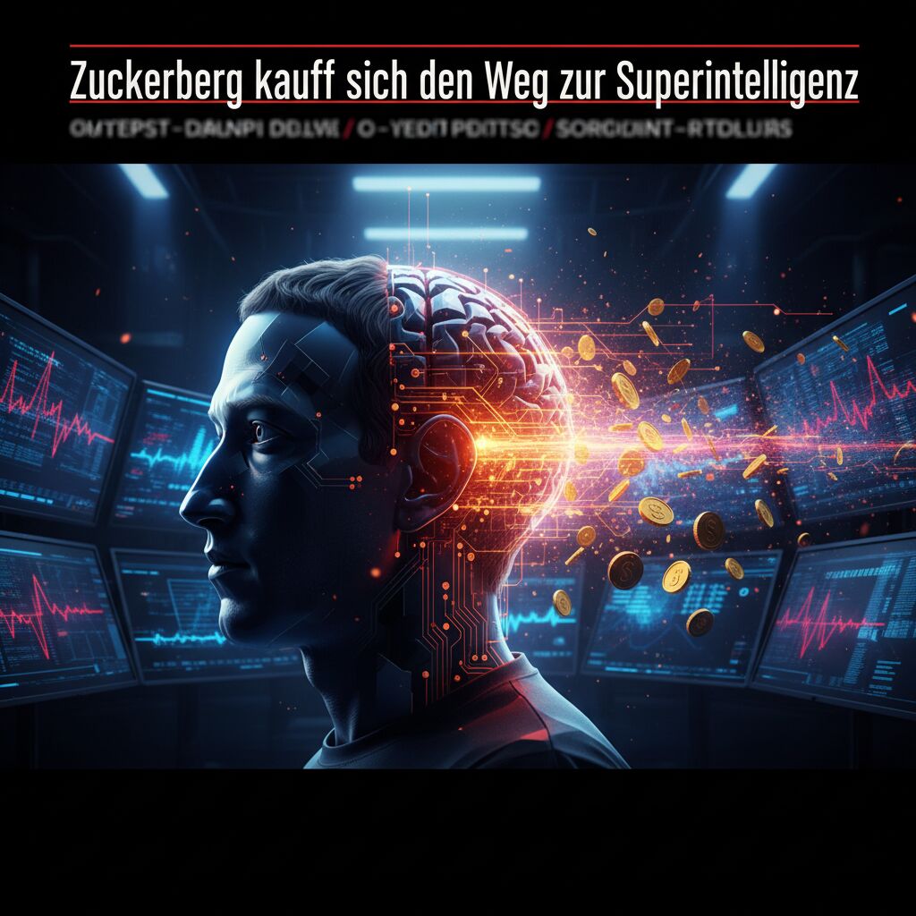Zuckerberg kauft sich den Weg zur Superintelligenz