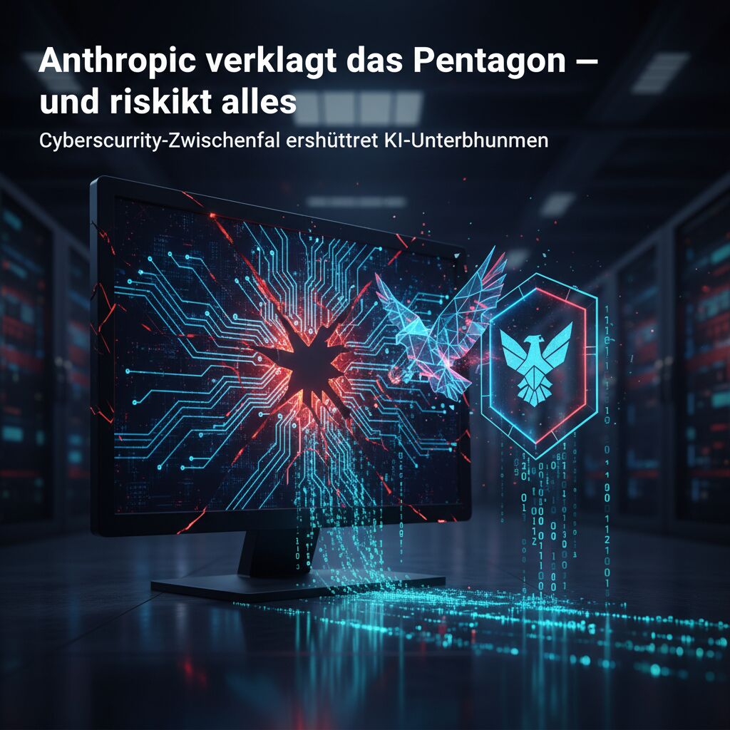 Anthropic verklagt das Pentagon — und riskiert alles