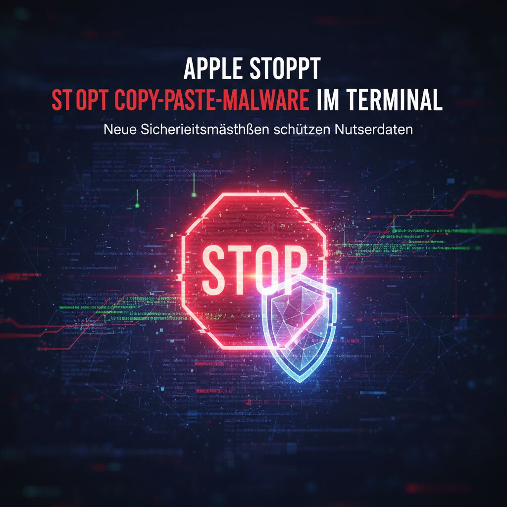 Apple stoppt Copy-Paste-Malware im Terminal