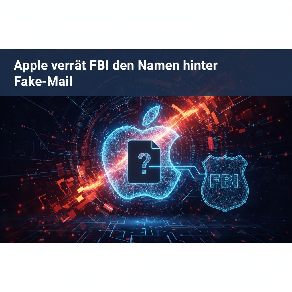 Apple verrät FBI den Namen hinter Fake-Mail