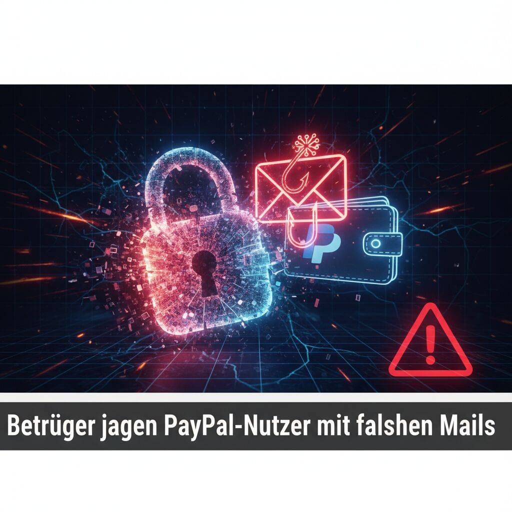 Betrüger jagen PayPal-Nutzer mit falschen Mails