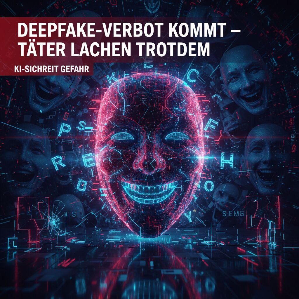 Deepfake-Verbot kommt — Täter lachen trotzdem