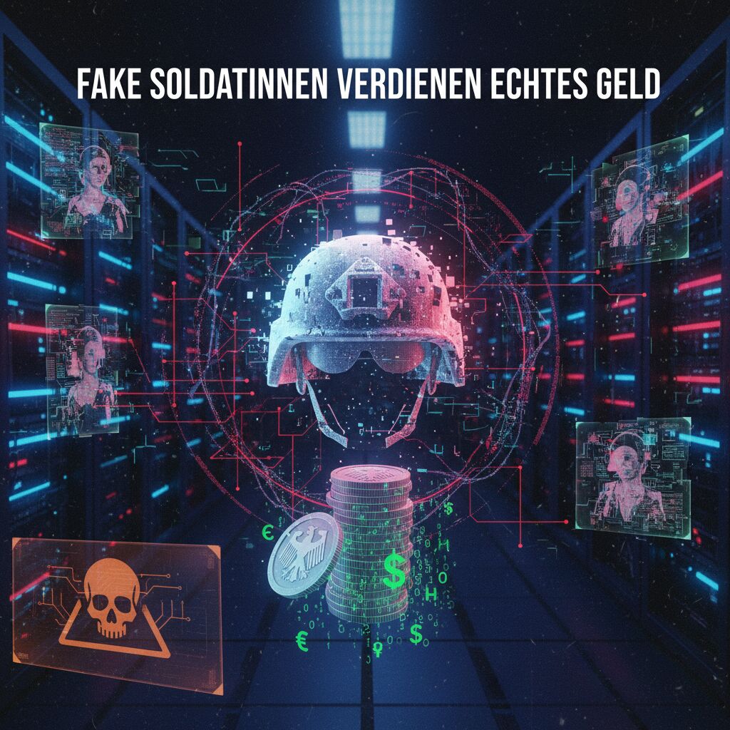Fake Soldatinnen verdienen echtes Geld