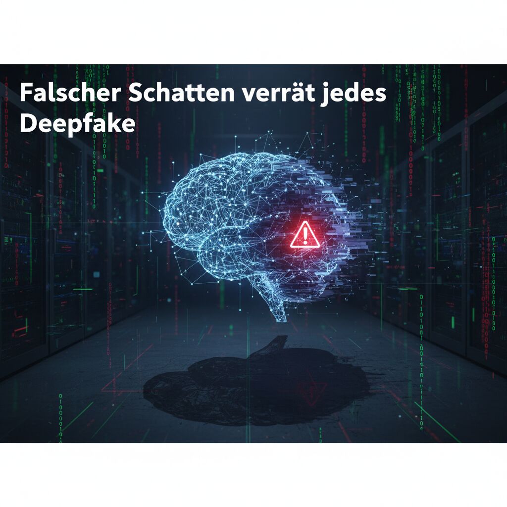 Falscher Schatten verrät jedes Deepfake