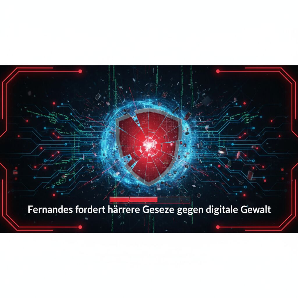 Fernandes fordert härtere Gesetze gegen digitale Gewalt