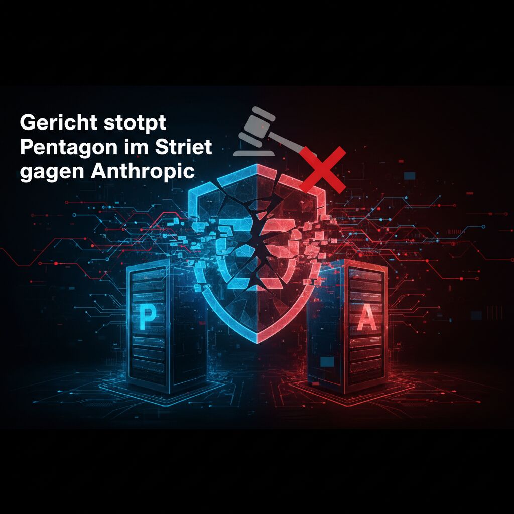 Gericht stoppt Pentagon im Streit gegen Anthropic
