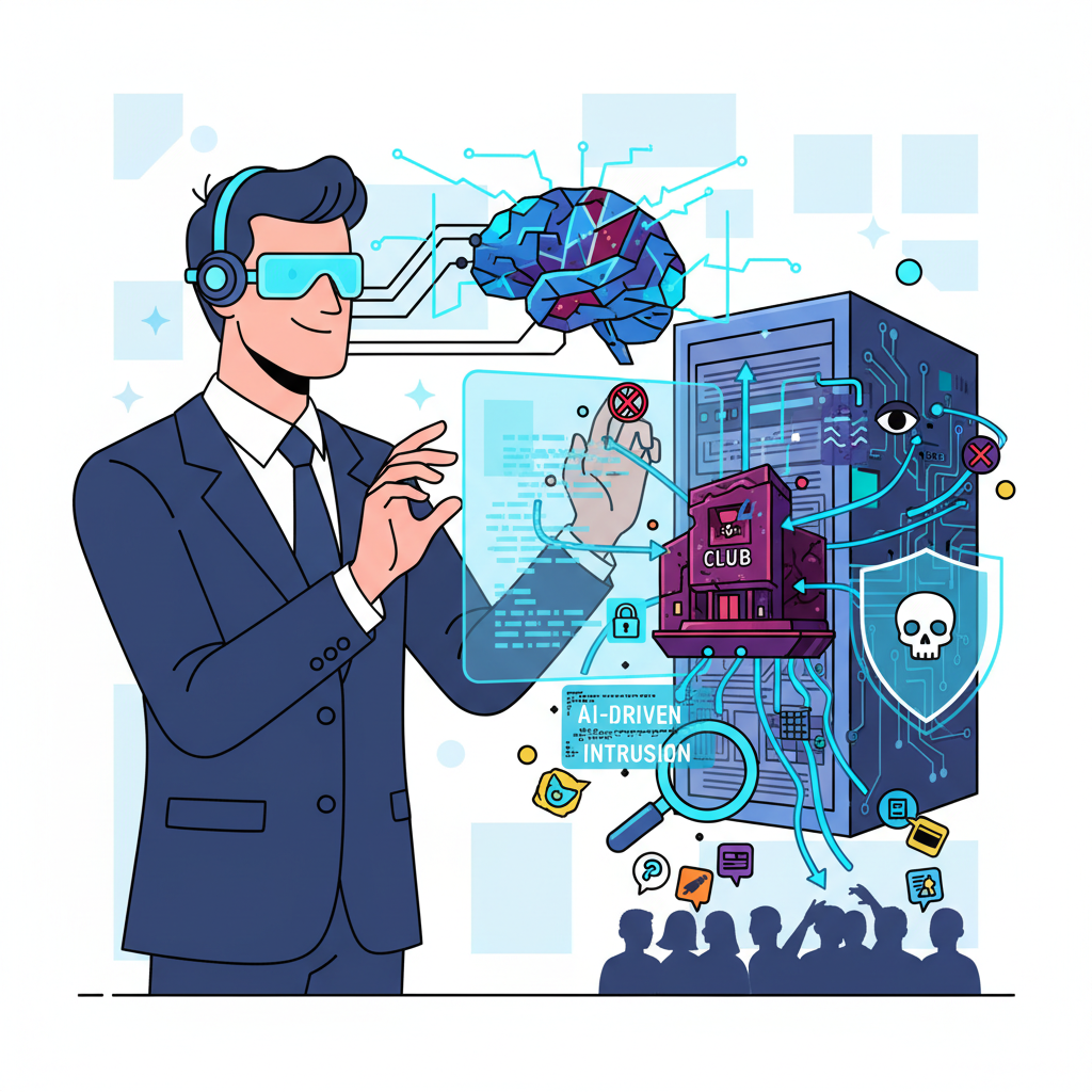 Geschäftsmann nutzt KI gegen Londoner Club